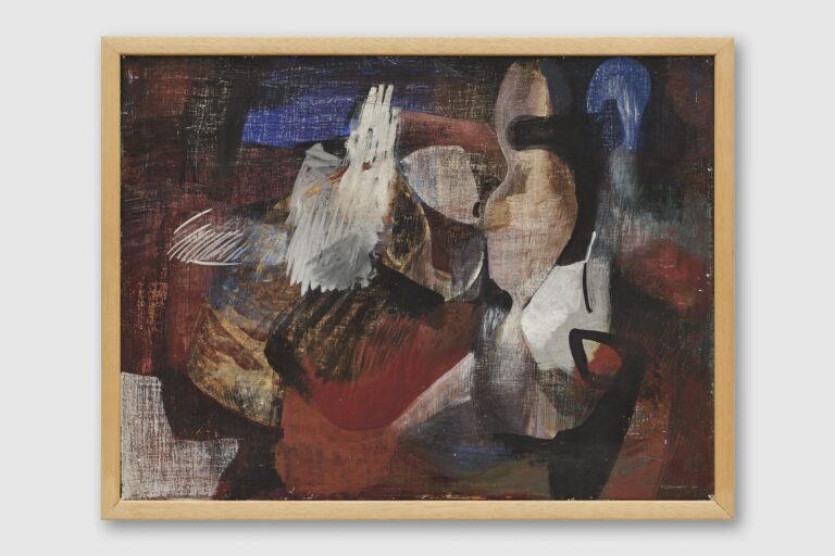 Christine Boumeester (1904-1971) Tempera à la caséine sur bois, 1940 CIT.DG.83.1.19